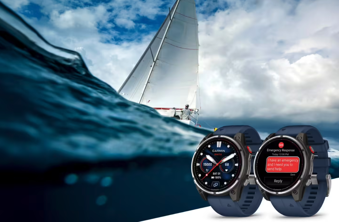 佳明发布quatix 8 Pro旗舰航海智能手表 卫星+LTE双连破局海上信号盲区